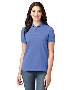 Port Authority L420 Women's Polo - Moisture-wicking performance polo with contoured fit, UPF 50+ sun protection, and anti-microbial finish. Ideal for hospitality, golf, or corporate uniforms.