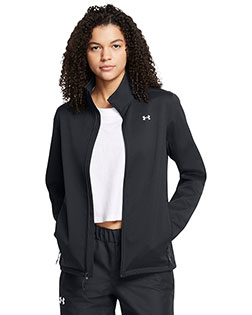 Under Armour 1371594 Ladies' Jacket - Wind-resistant running jacket with UA Storm technology, breathable mesh panels, and ergonomic seams. Designed for active women who need protection without bulk.