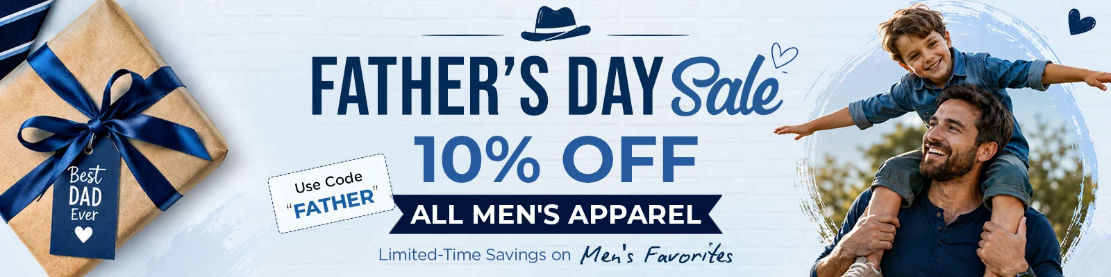 Father’s Day Sale at GotApparel – 10% Off All Men’s Apparel