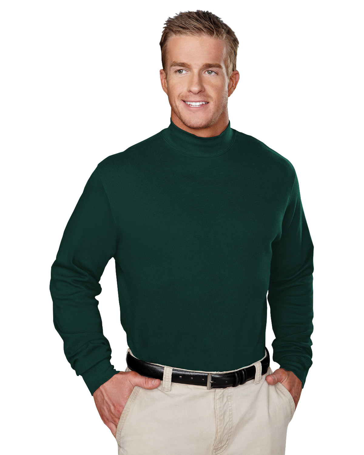 Download Tri-Mountain Men's Big Stylish Mock Ribbed Collar ...