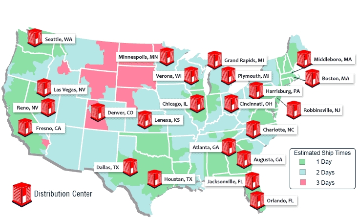 GotApparel Distribution Network