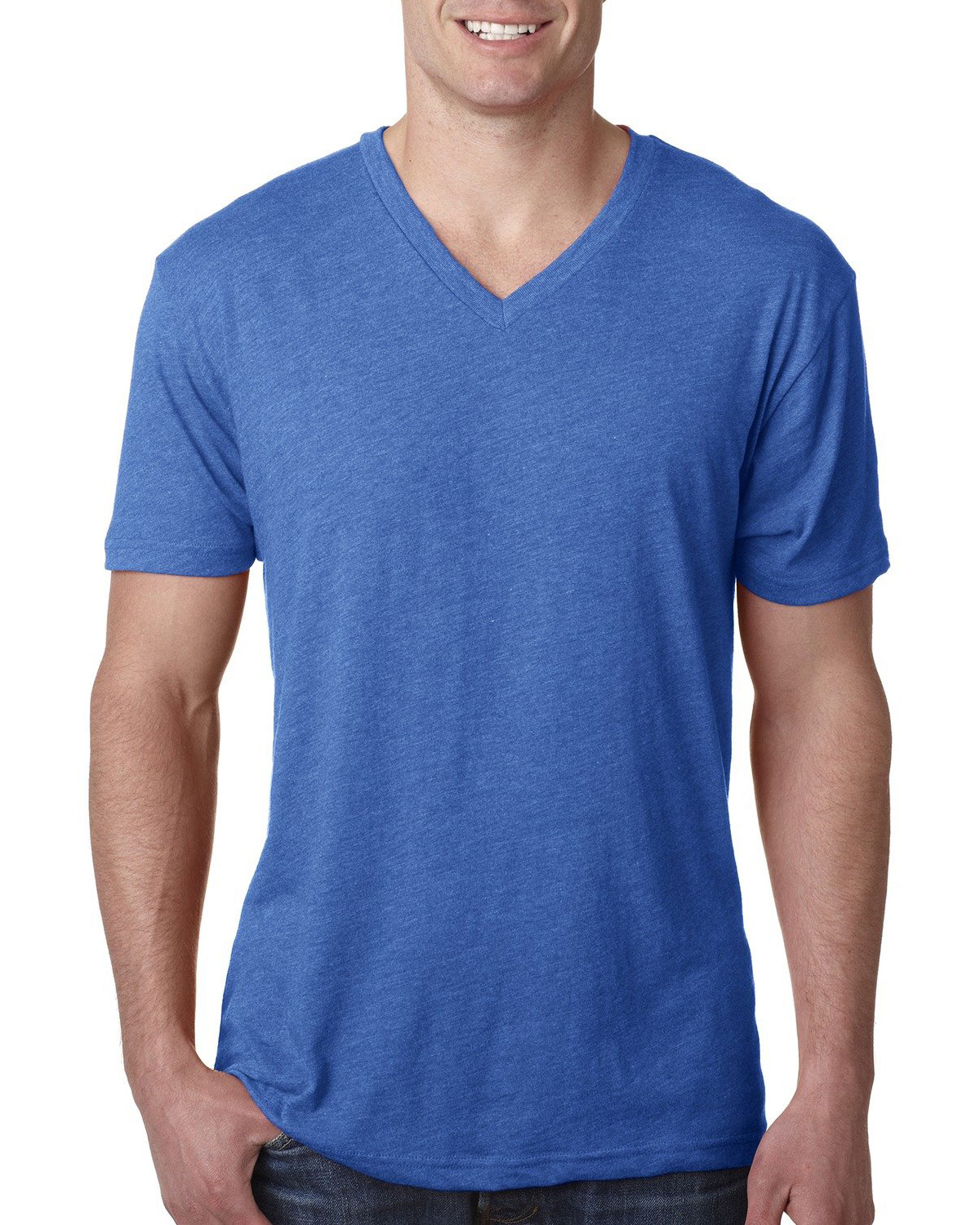 Next Level 6040 Men Tri-Blend V-Neck | GotApparel.com