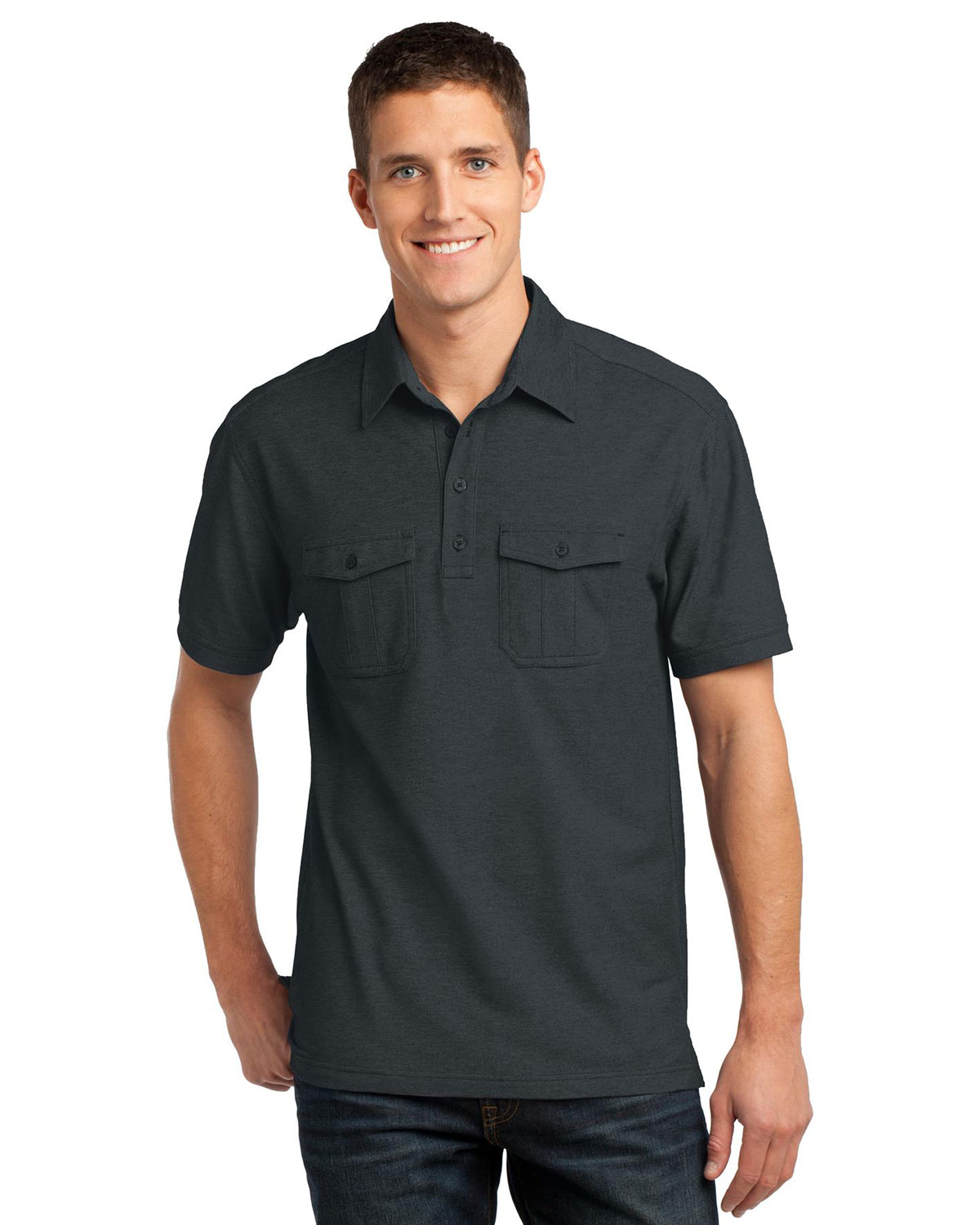 two pocket polo shirt